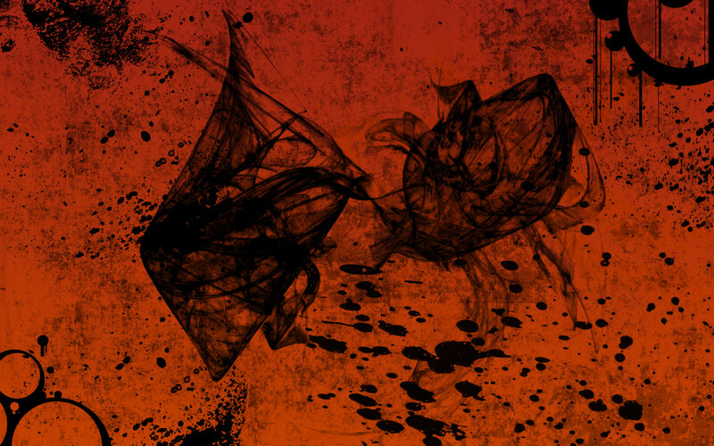 Abstract Black Forms