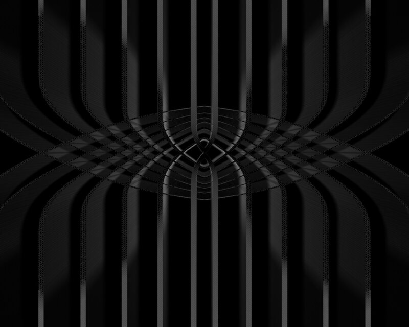 abstract black geometric pattern