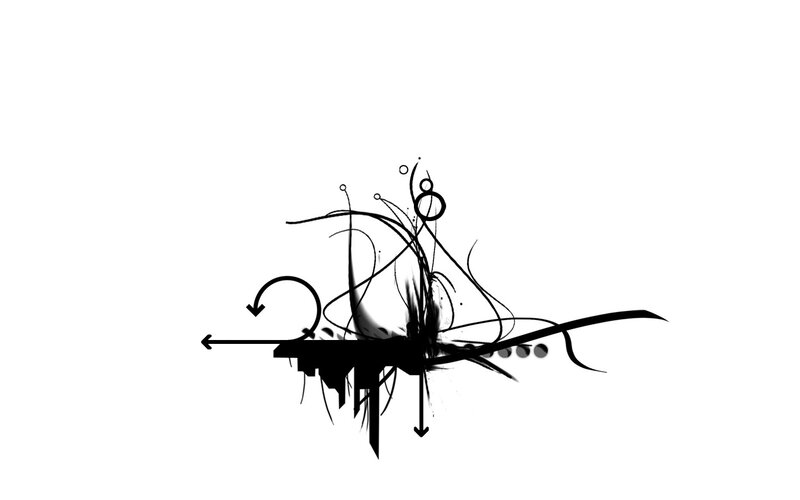 Abstract Black Ink Design — Dynamic