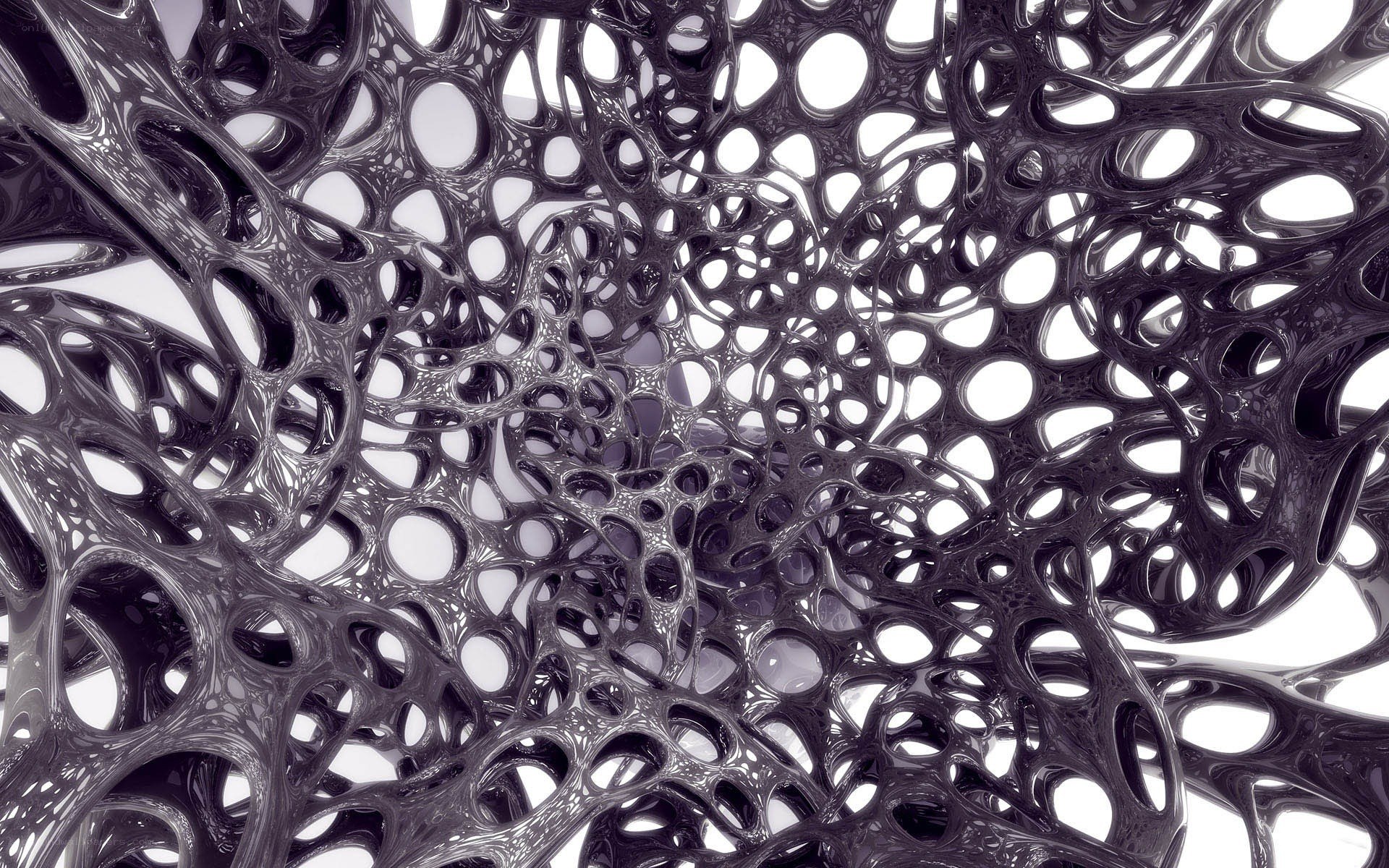 abstract black mesh structure