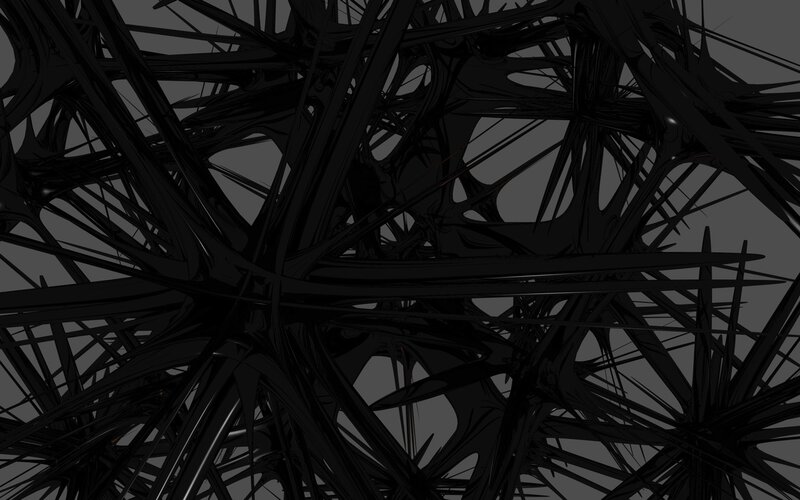abstract black network
