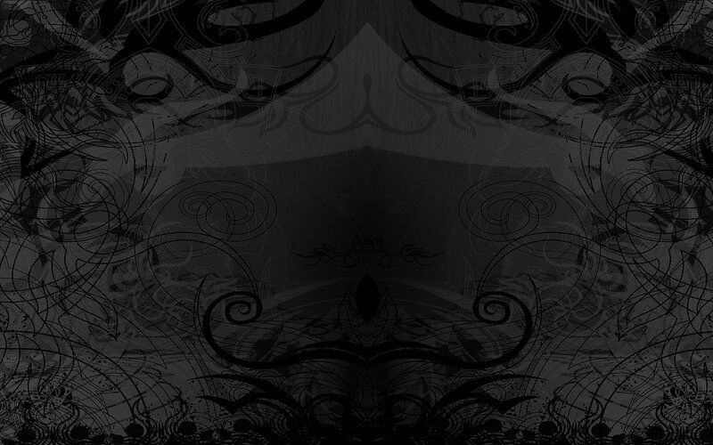 Abstract Black Pattern — Dark