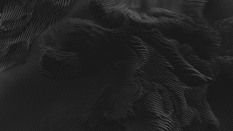 Abstract Black Pattern