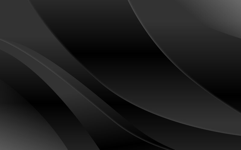abstract black wave design
