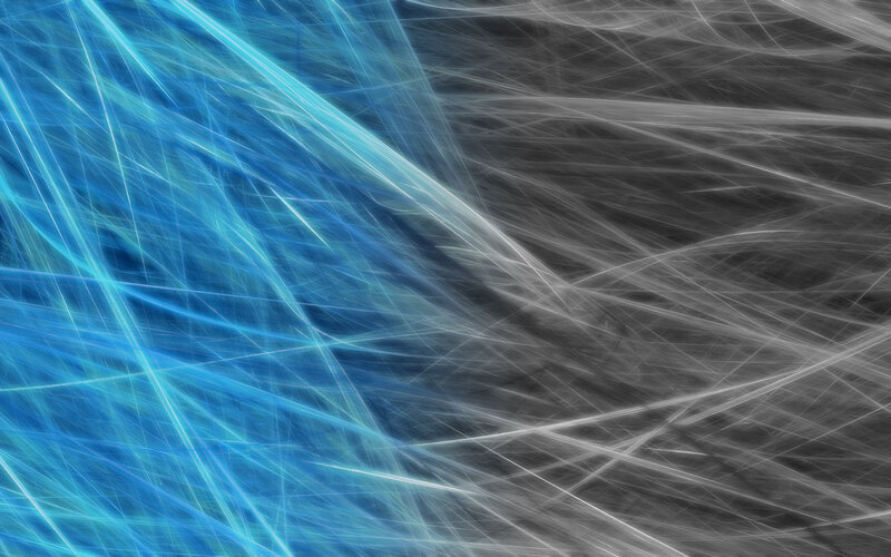 Abstract blue and gray lines