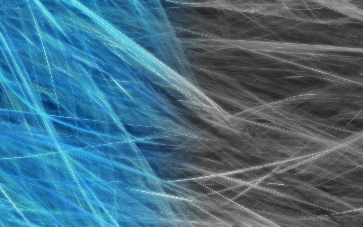 Abstract blue and gray lines