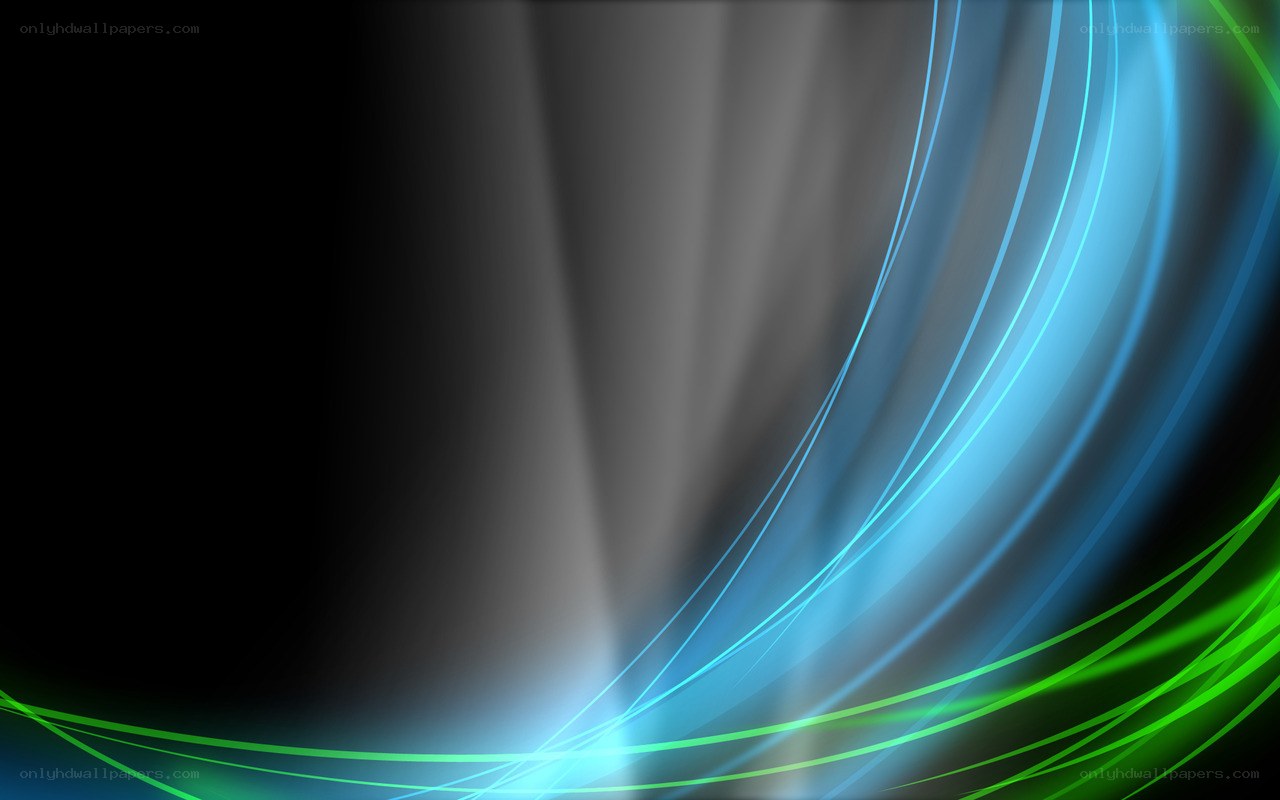 abstract blue and green lines
