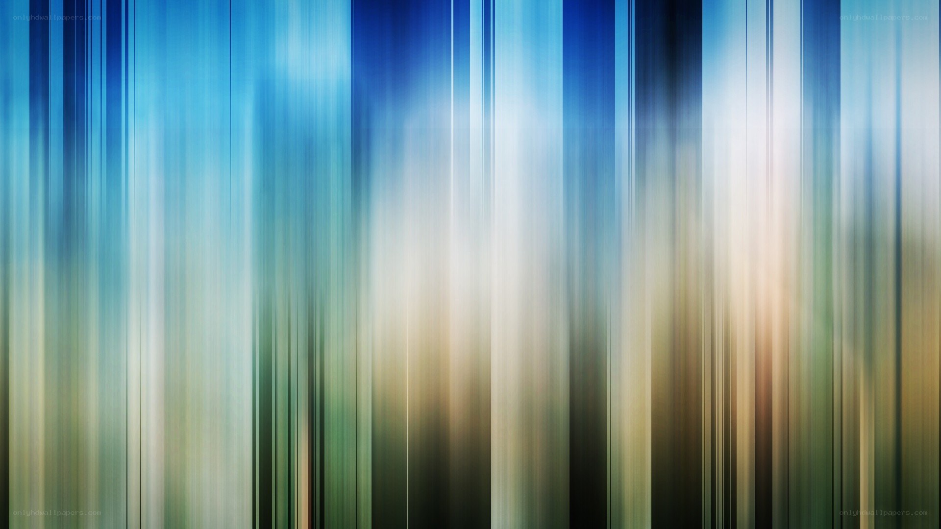 abstract blue and green vertical stripes