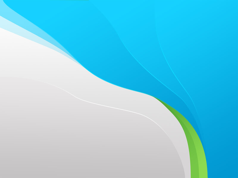 abstract blue and green waves
