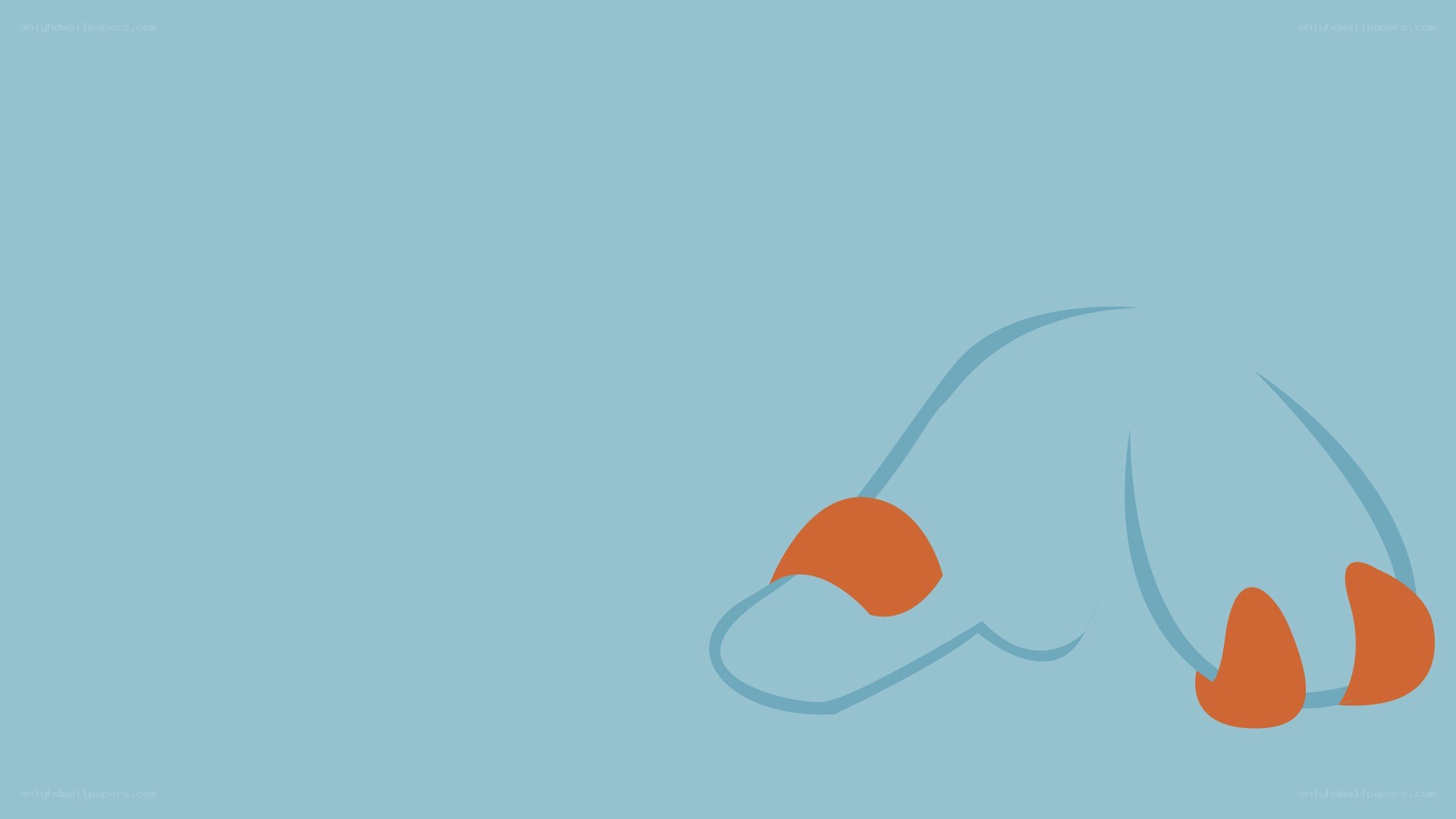 abstract blue and orange design