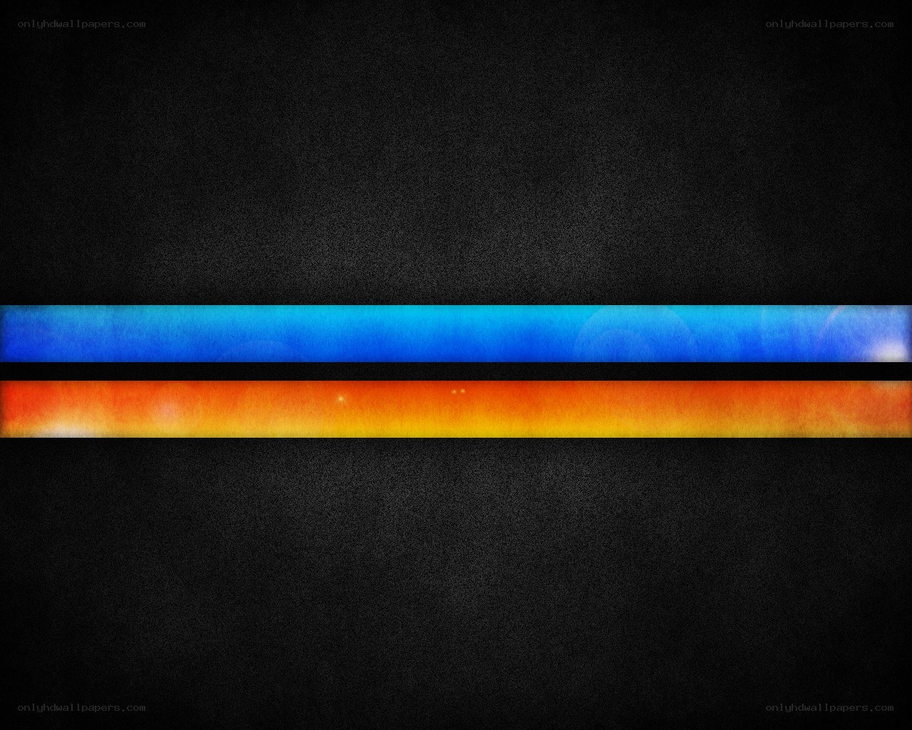abstract blue and orange stripes