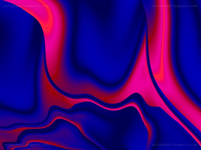 Abstract blue and pink fluid design