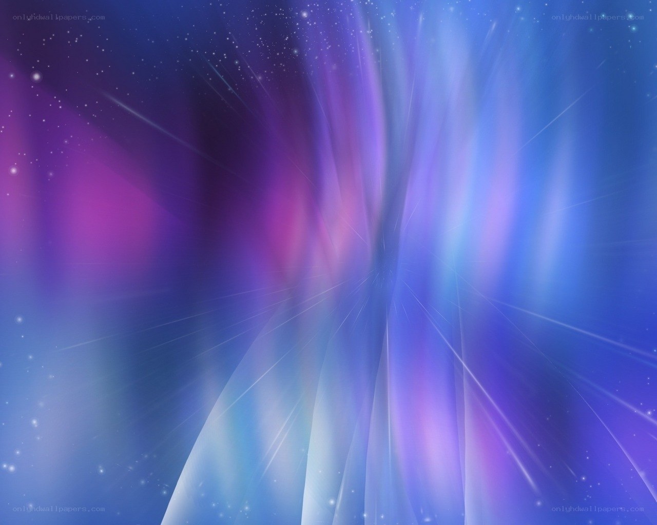 Abstract blue and purple light