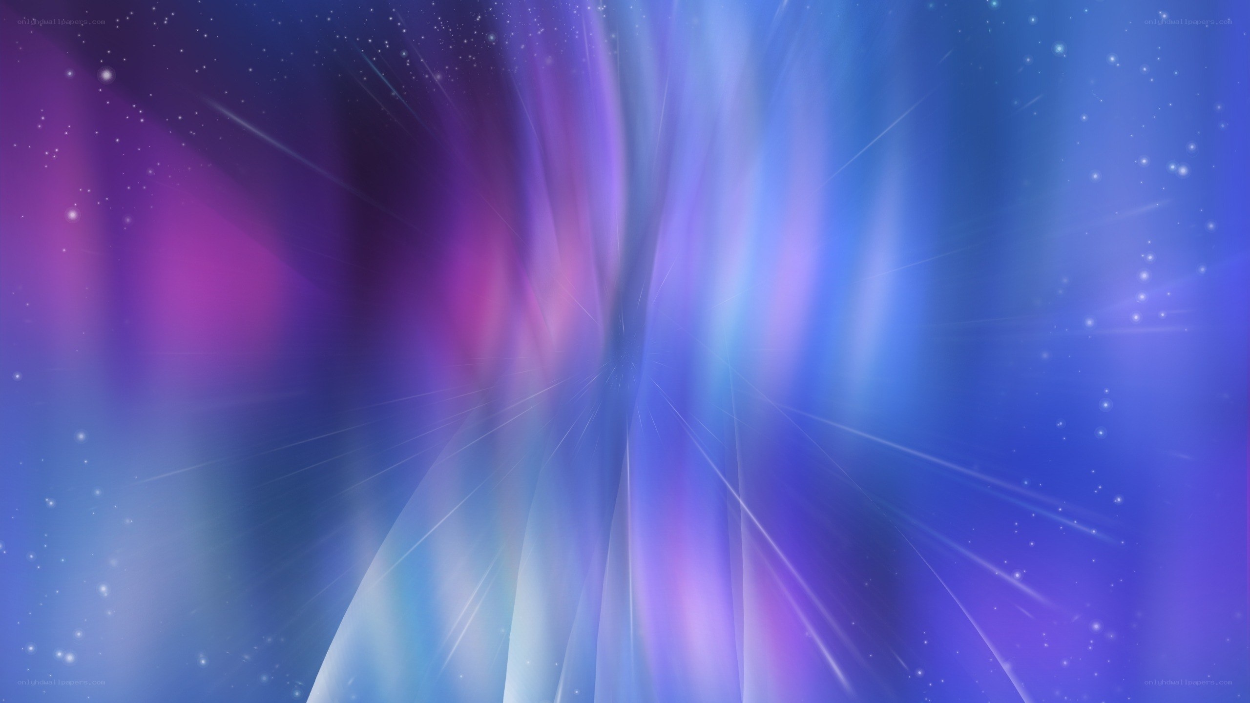 Abstract blue and purple light design