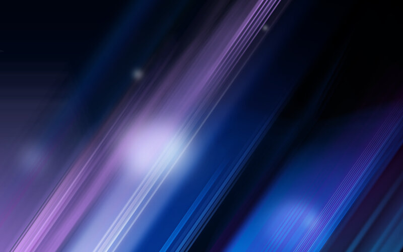 Abstract blue and purple light streaks