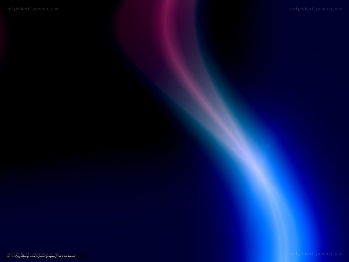 Abstract blue and purple light waves
