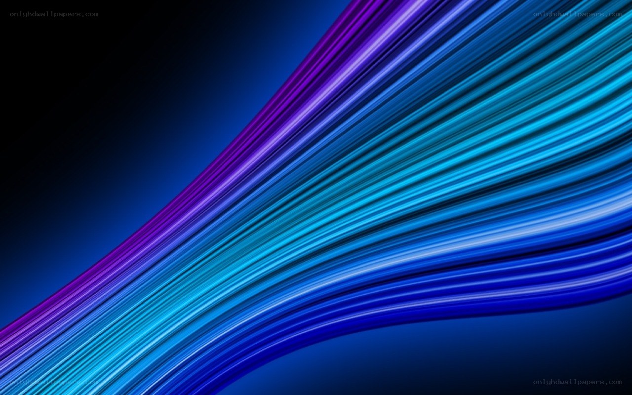 Abstract blue and purple lines