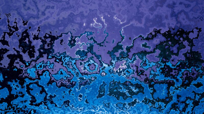 Abstract Blue and Purple Pattern — Calm