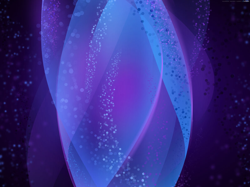 Abstract blue and purple swirl