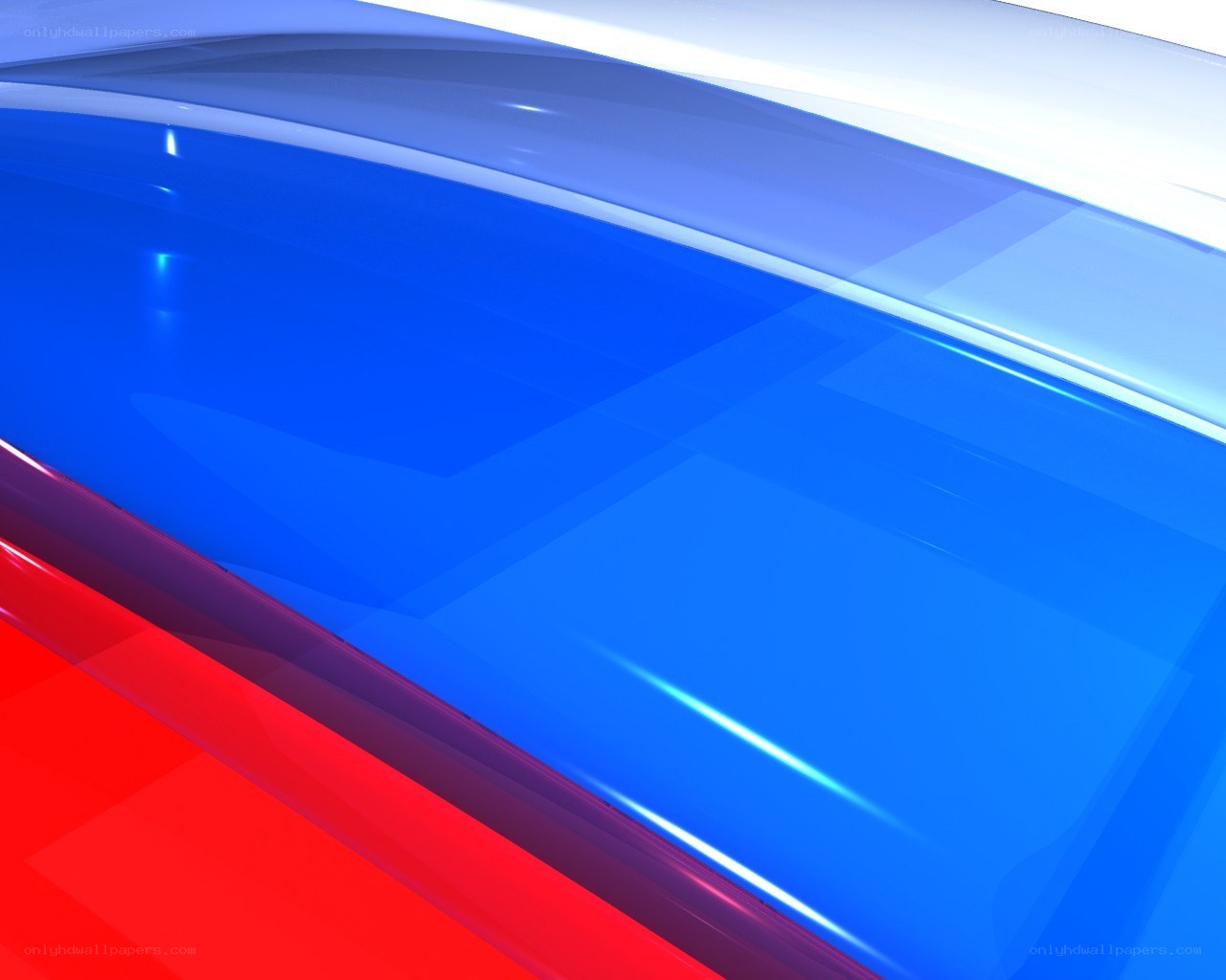 abstract blue and red design