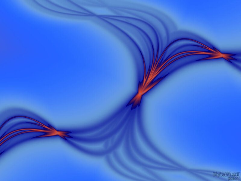 Abstract Blue and Red Lines — Dynamic