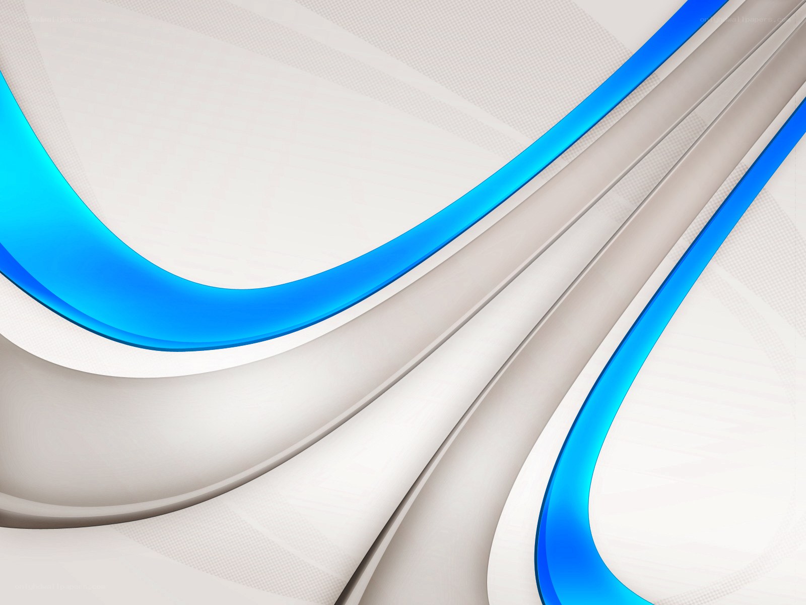 abstract blue and white design