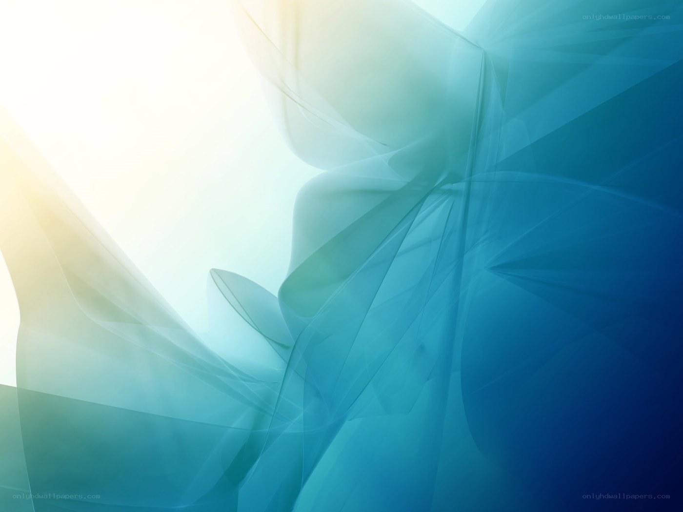 abstract blue and white design