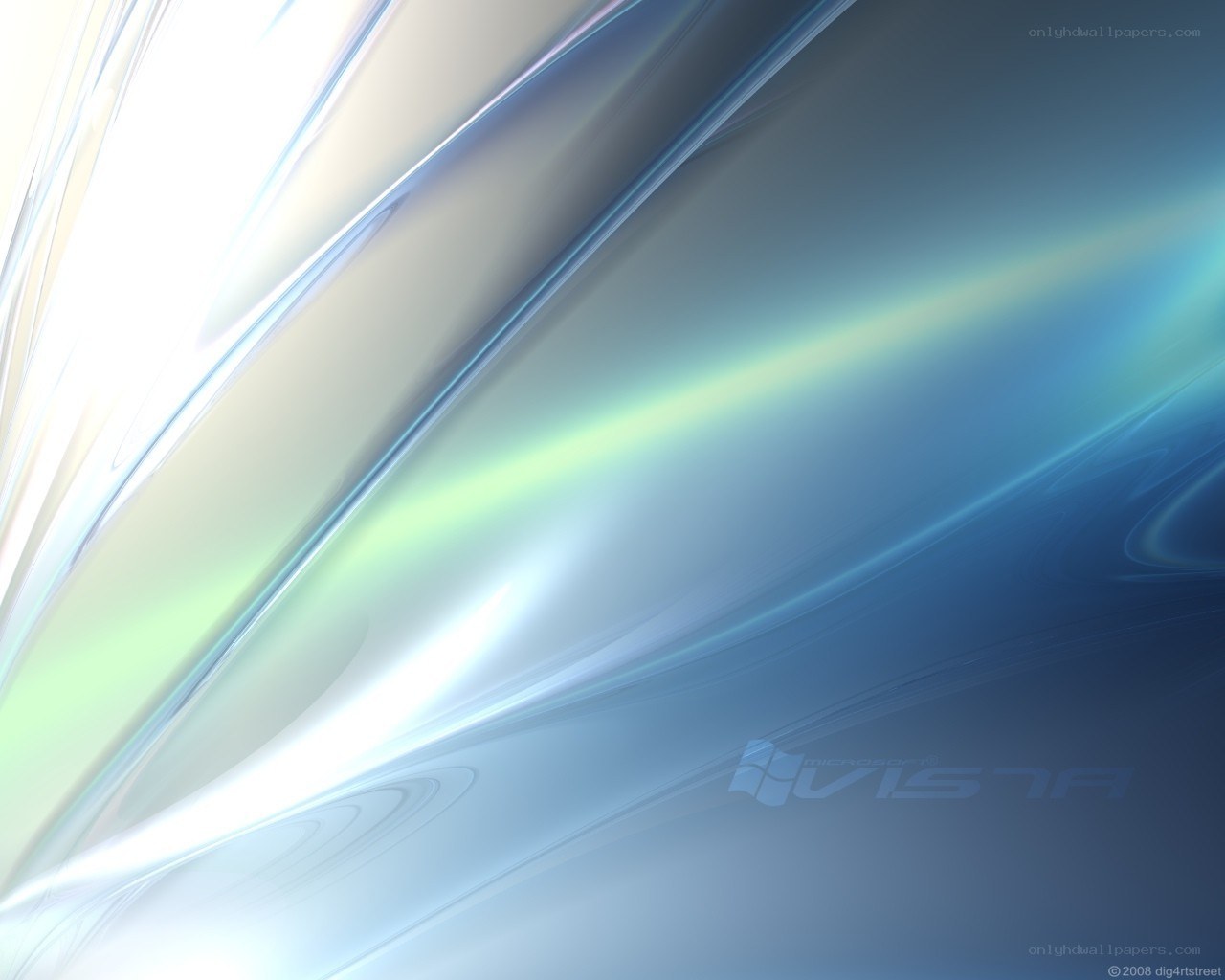 abstract blue and white design