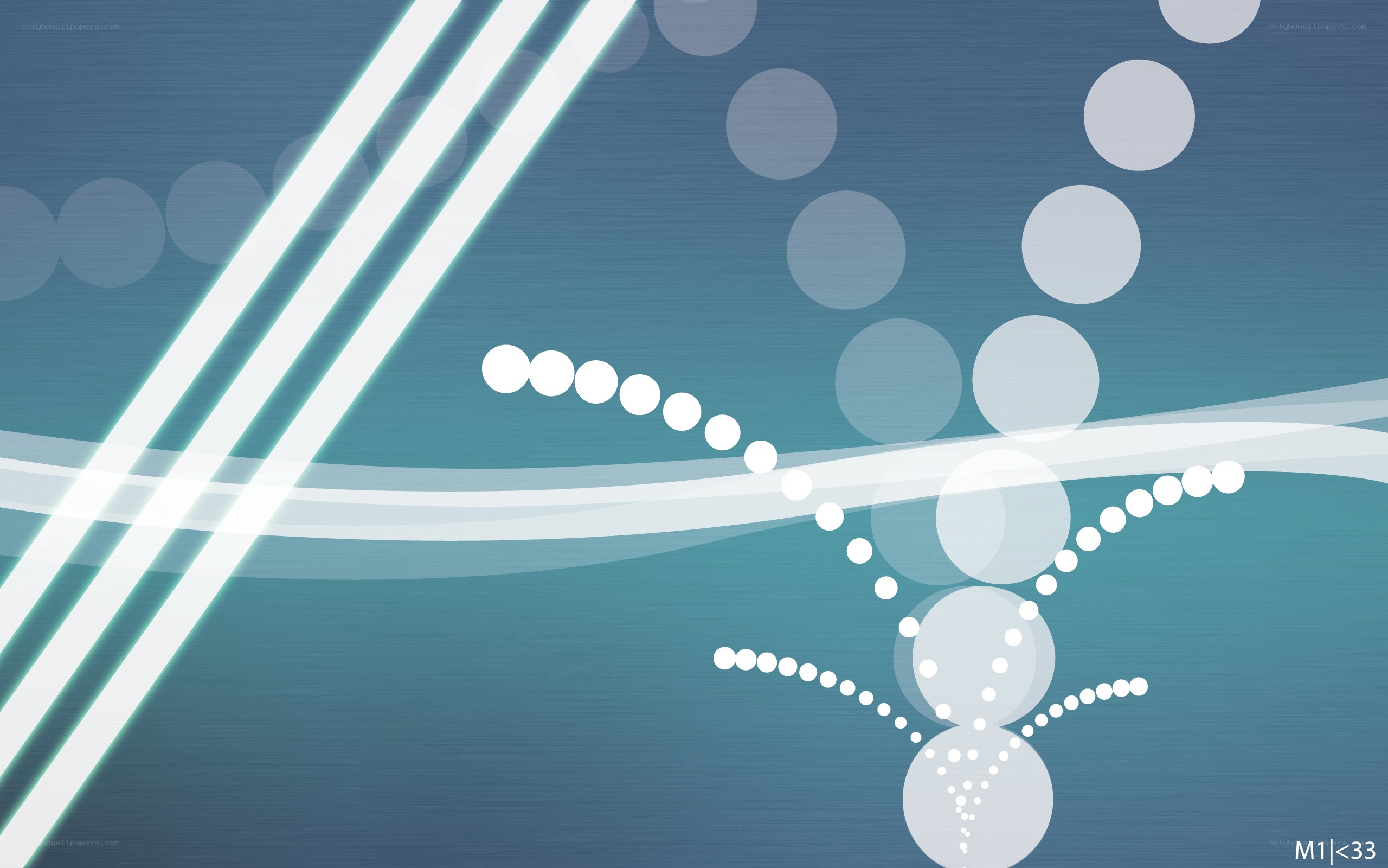 abstract blue and white design