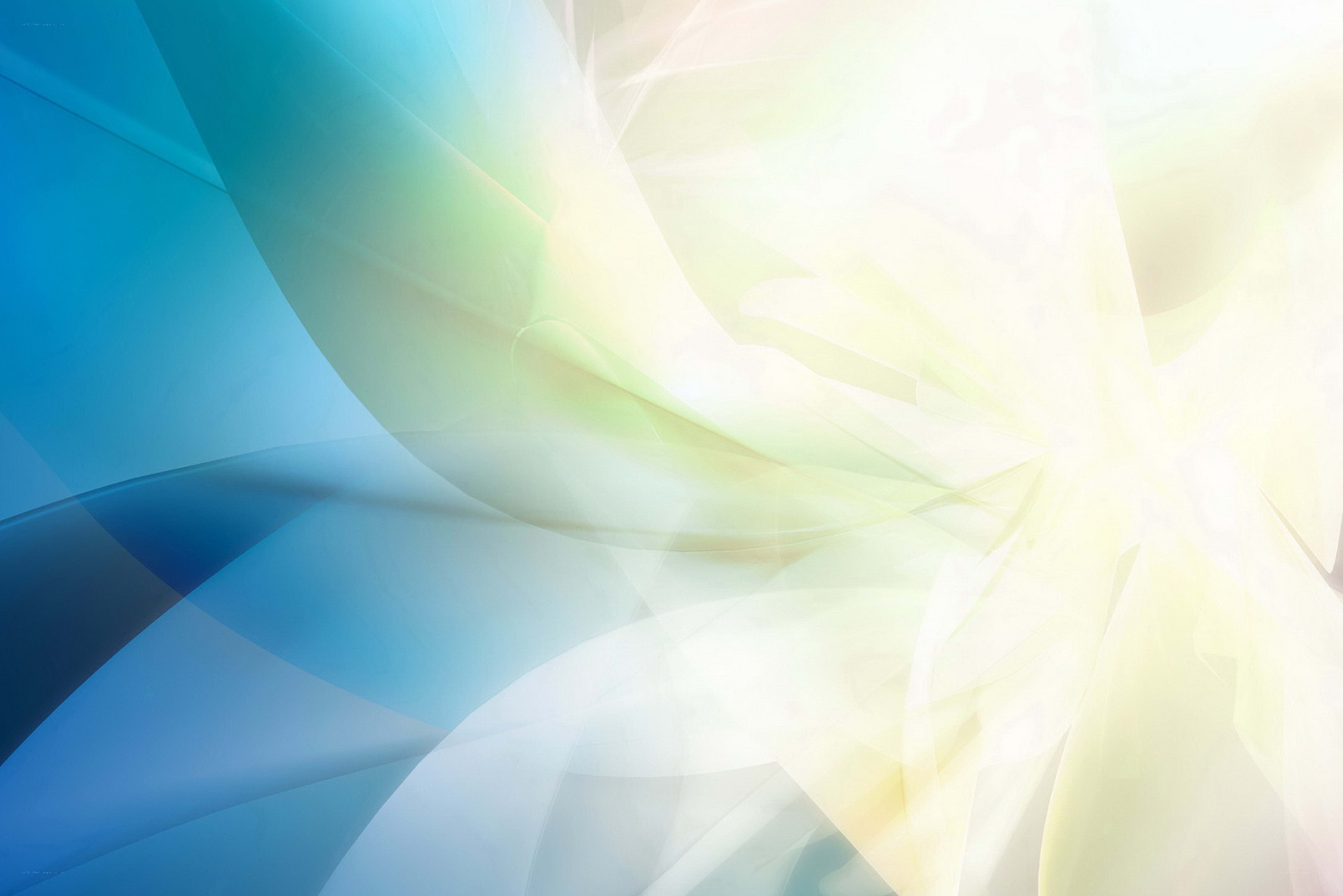 Abstract blue and white design