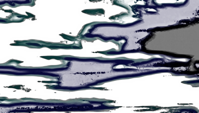 abstract blue and white patterns
