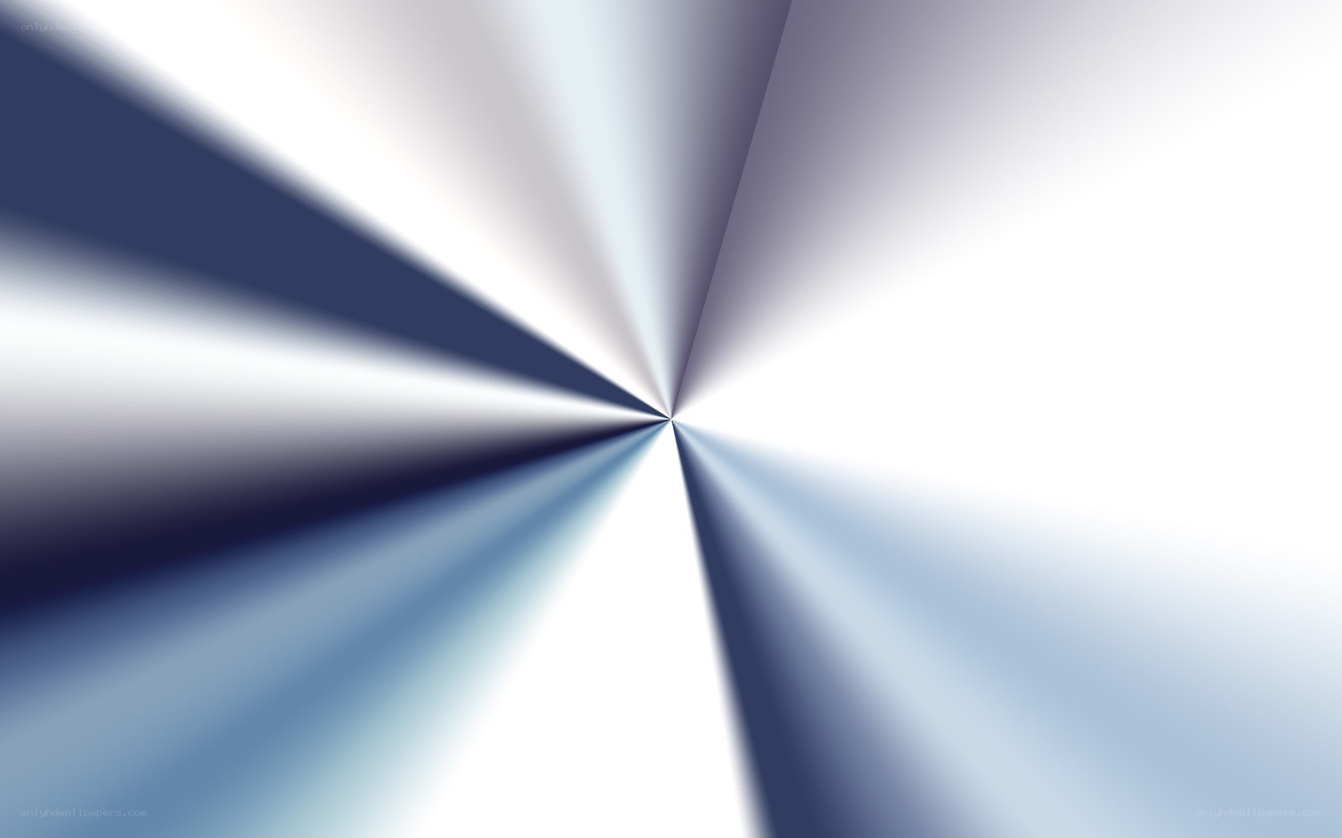 abstract blue and white radial pattern