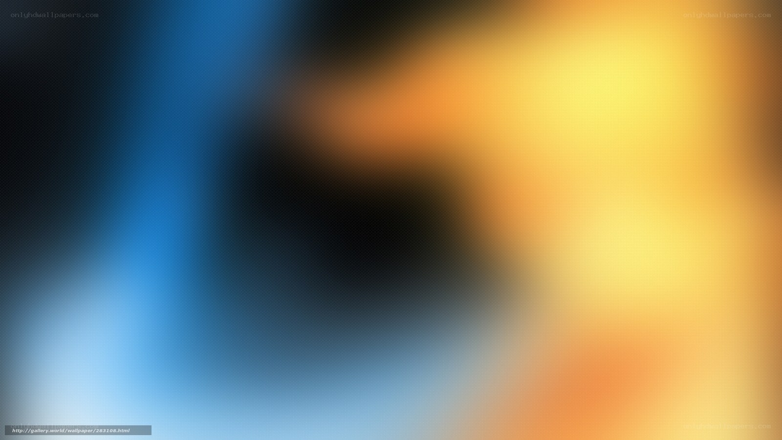 abstract blue and yellow gradient