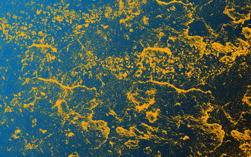abstract blue and yellow texture