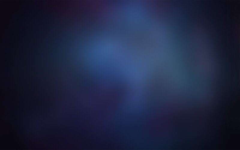 Abstract Blue Blur — Dark