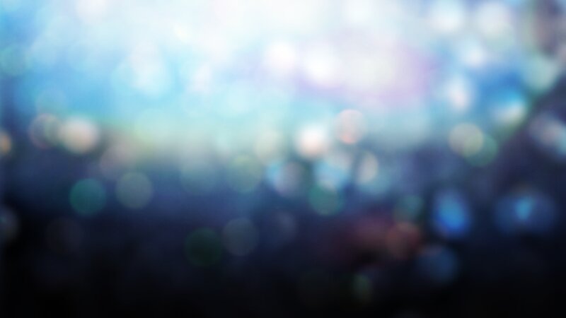 abstract blue bokeh lights
