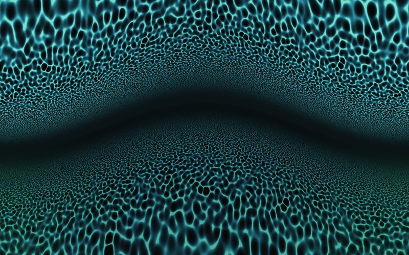 abstract blue cellular pattern
