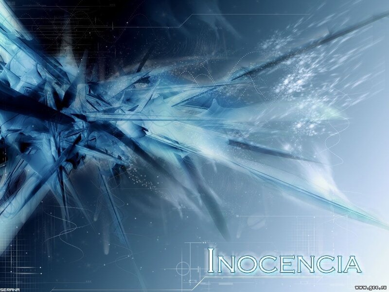 Abstract Blue Crystal Explosion