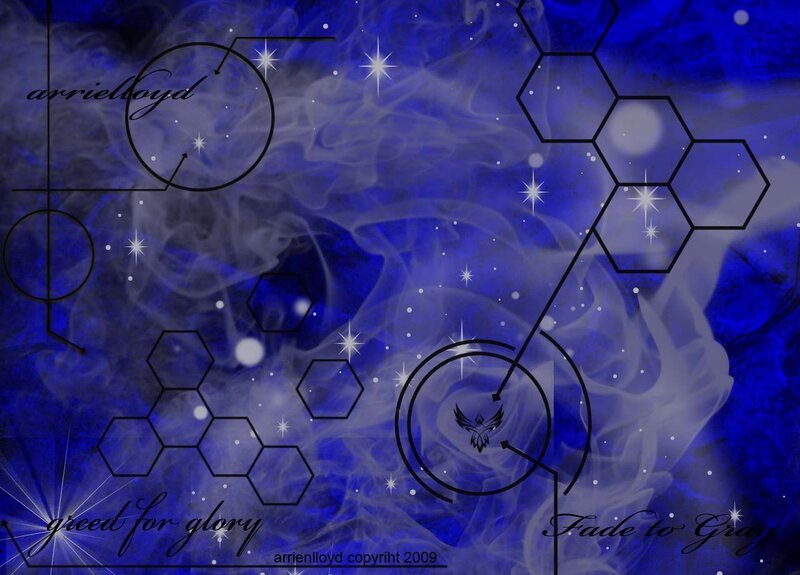 Abstract Blue Design — Mystical
