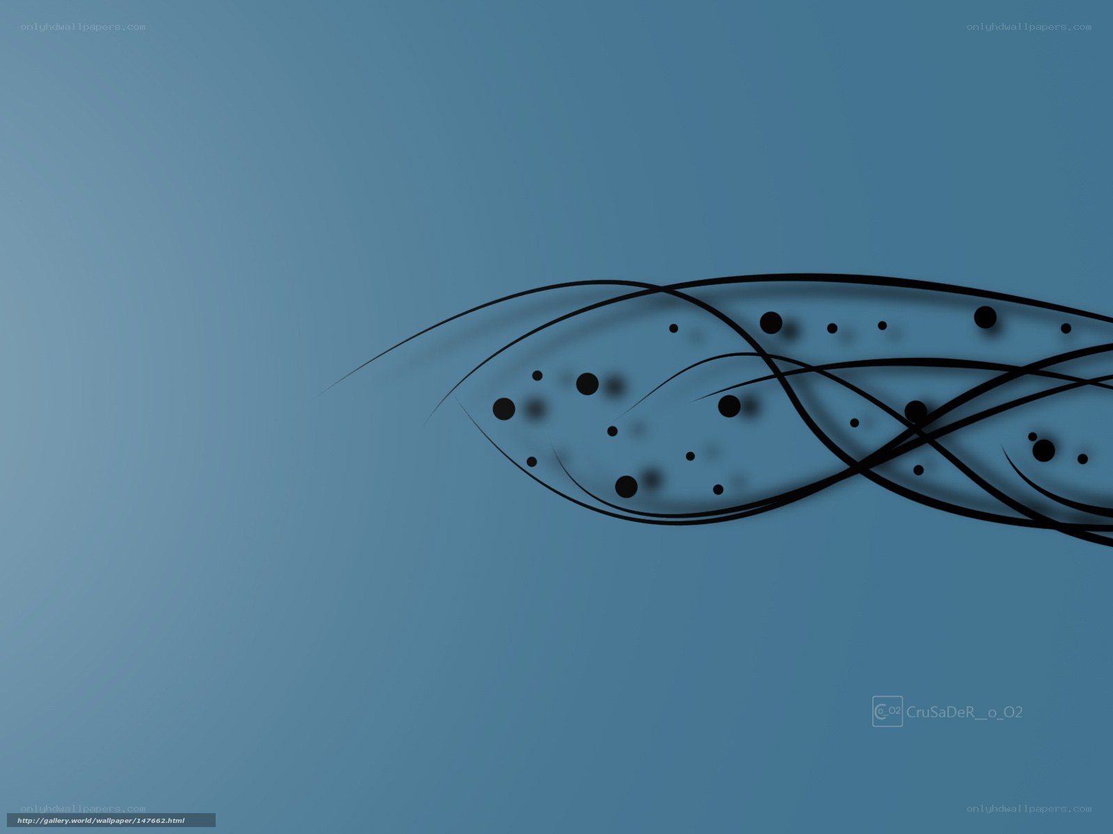 abstract blue design with lines