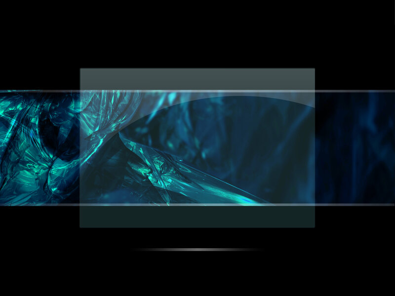 abstract blue digital art