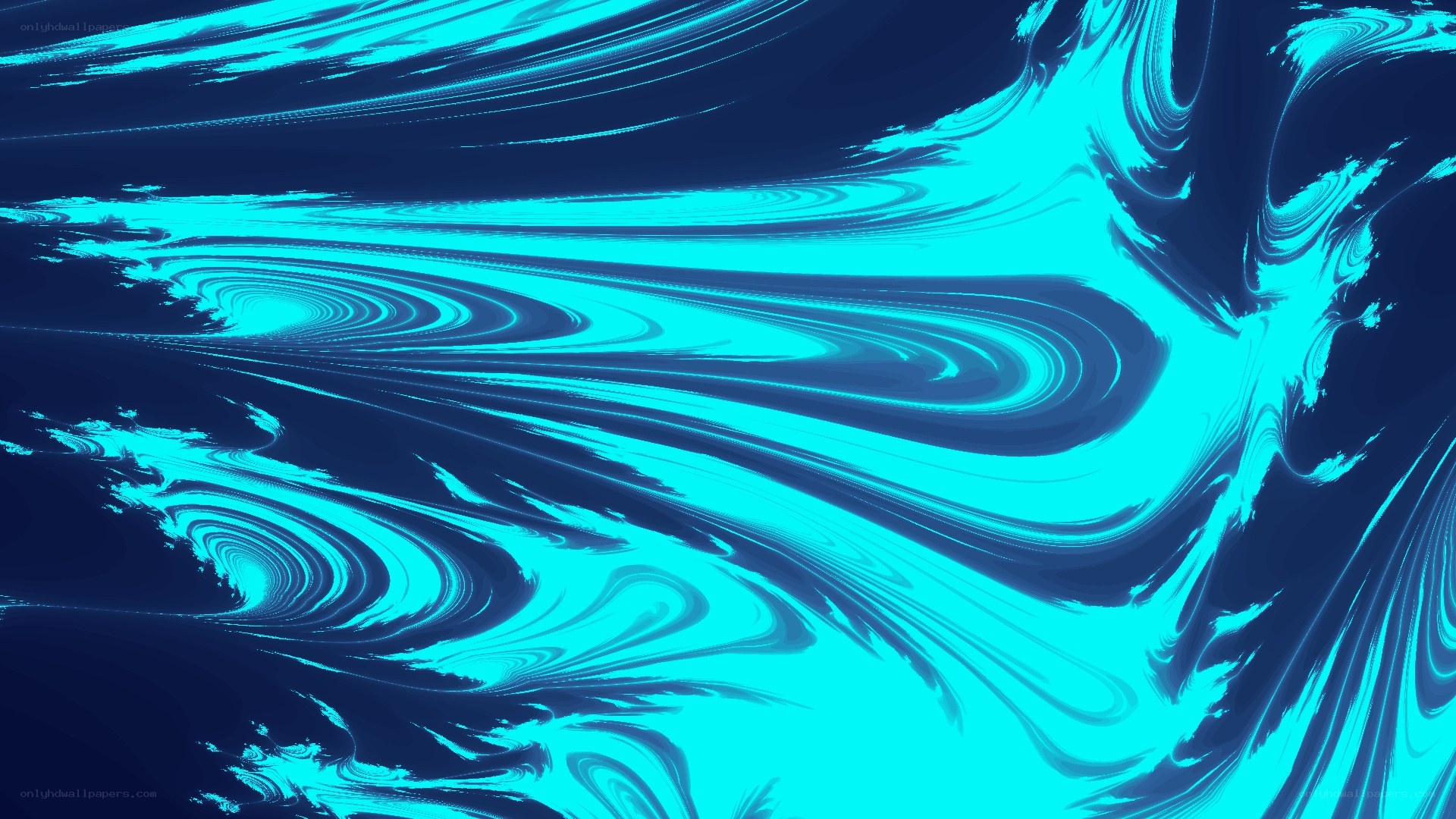 abstract blue fluid motion