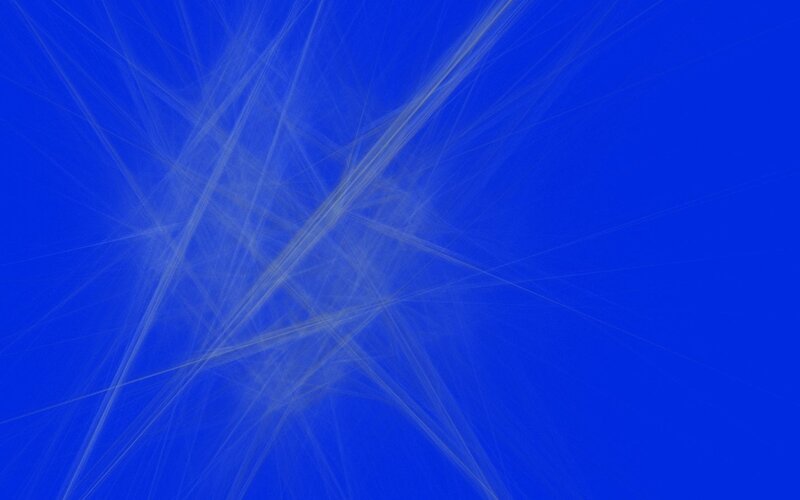 Abstract blue fractal pattern