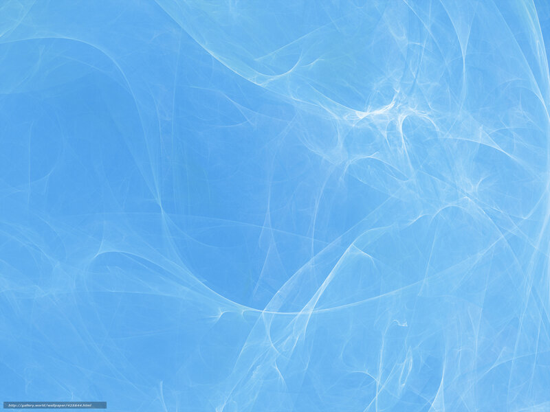 Abstract Blue Fractal Pattern — Calm, Digital Art, Fractal Lines