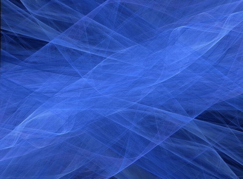Abstract blue fractal patterns