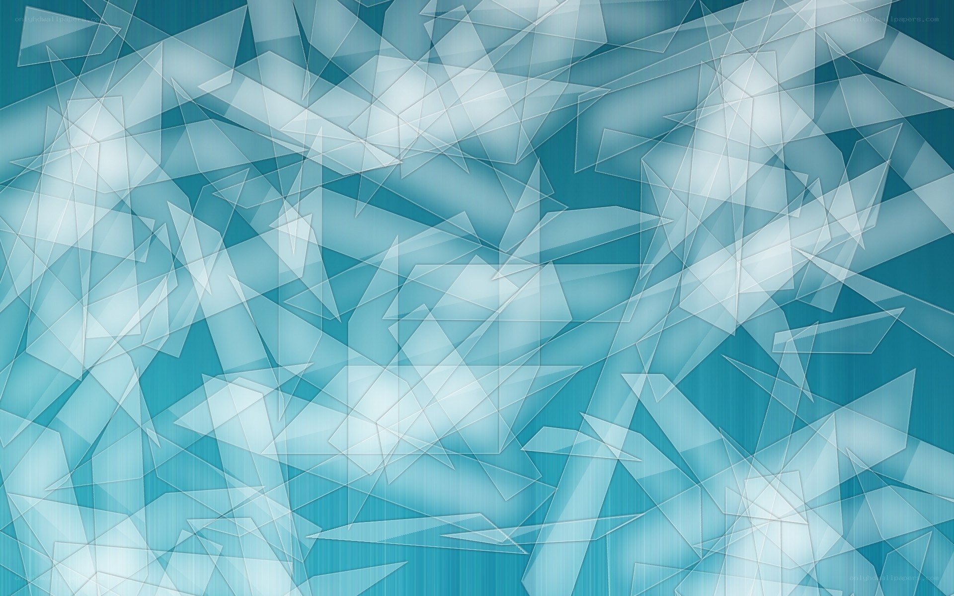 abstract blue geometric pattern
