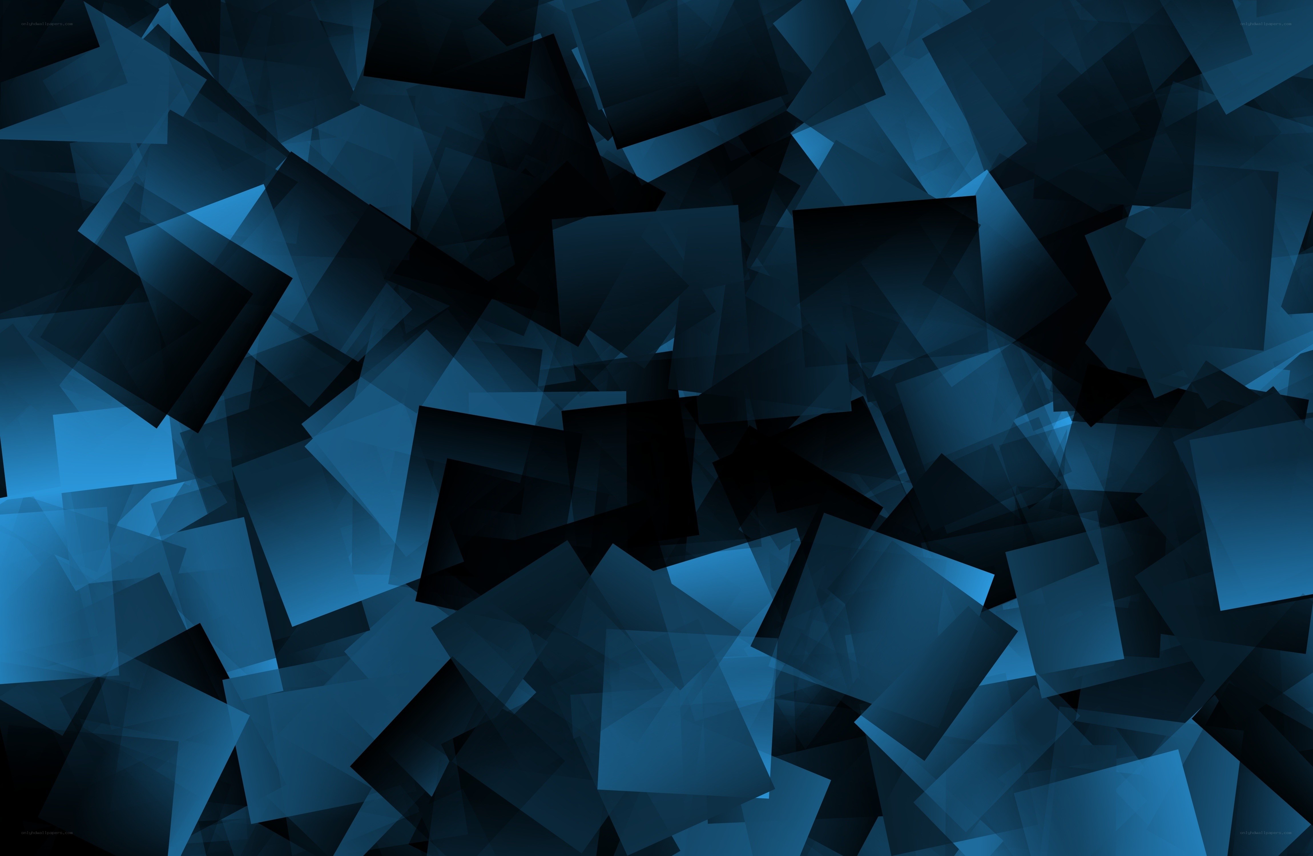 abstract blue geometric pattern