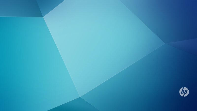 Abstract Blue Geometric Pattern — Calm, Logo