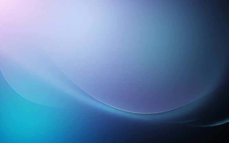 Abstract Blue Gradient — Curved Lines