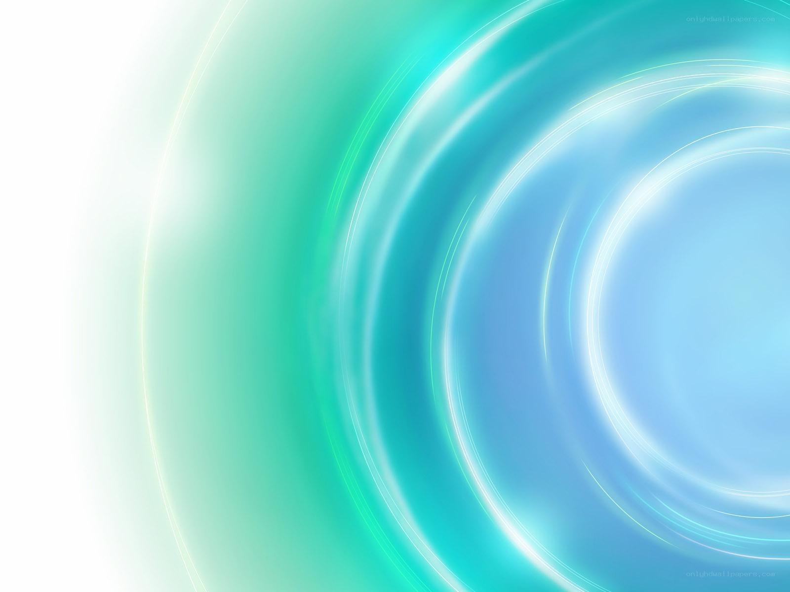 Abstract blue-green swirl